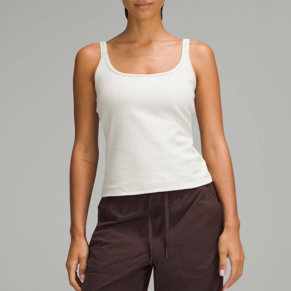 NWT Lululemon Slim-Fit Stretch Cotton Tank Top